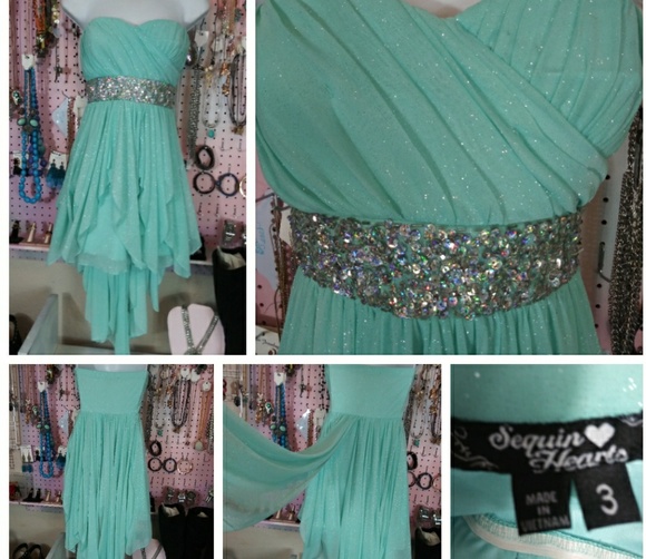 Sequin Hearts Dresses & Skirts - 3/$30 Sequined Heart